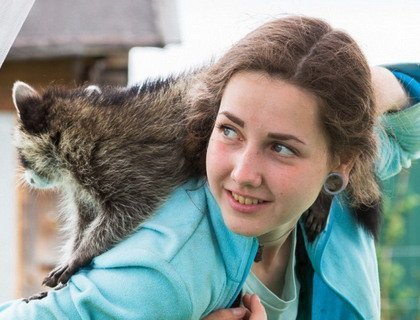 Детский сад для енотов открылся под Москвой