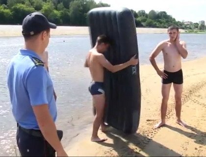 Отдых без последствий. Пляжный рейд в Мозыре