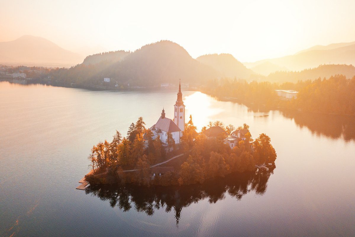 Озеро Блед – фотографическая святыня Словении